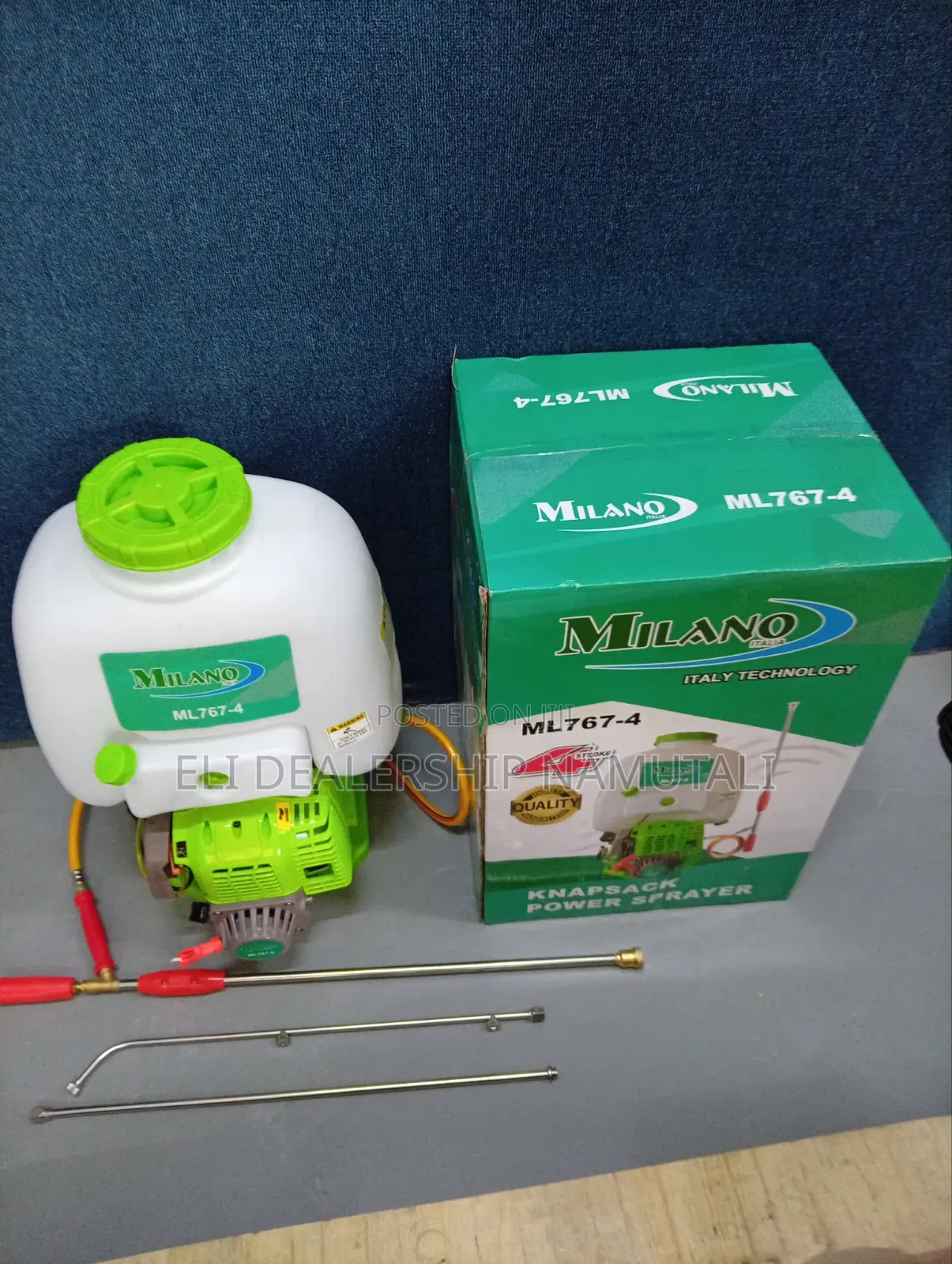 Milano Italia Ml767-4 Gasoline Knapsack Sprayer for Farm and Garden