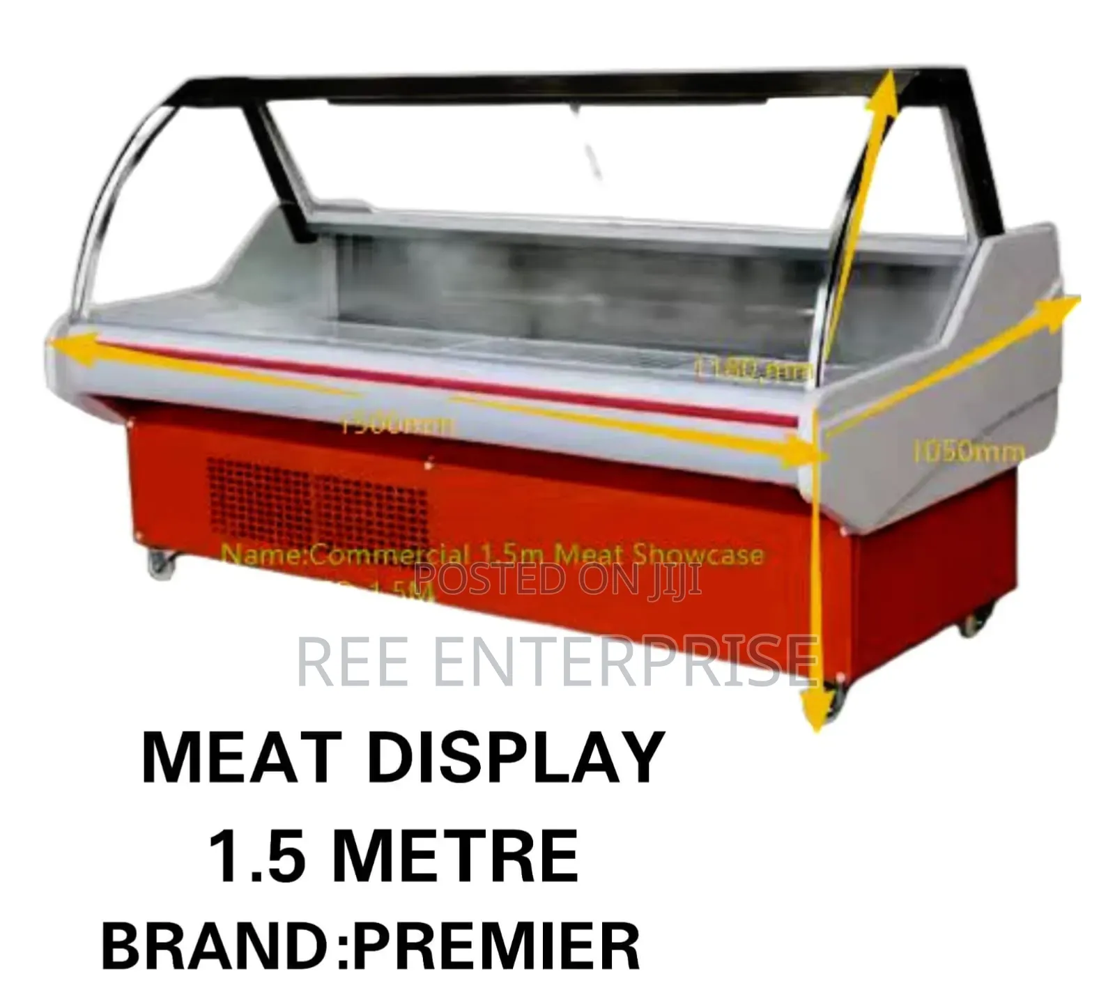 1.5 Metres Commercial Meat Display