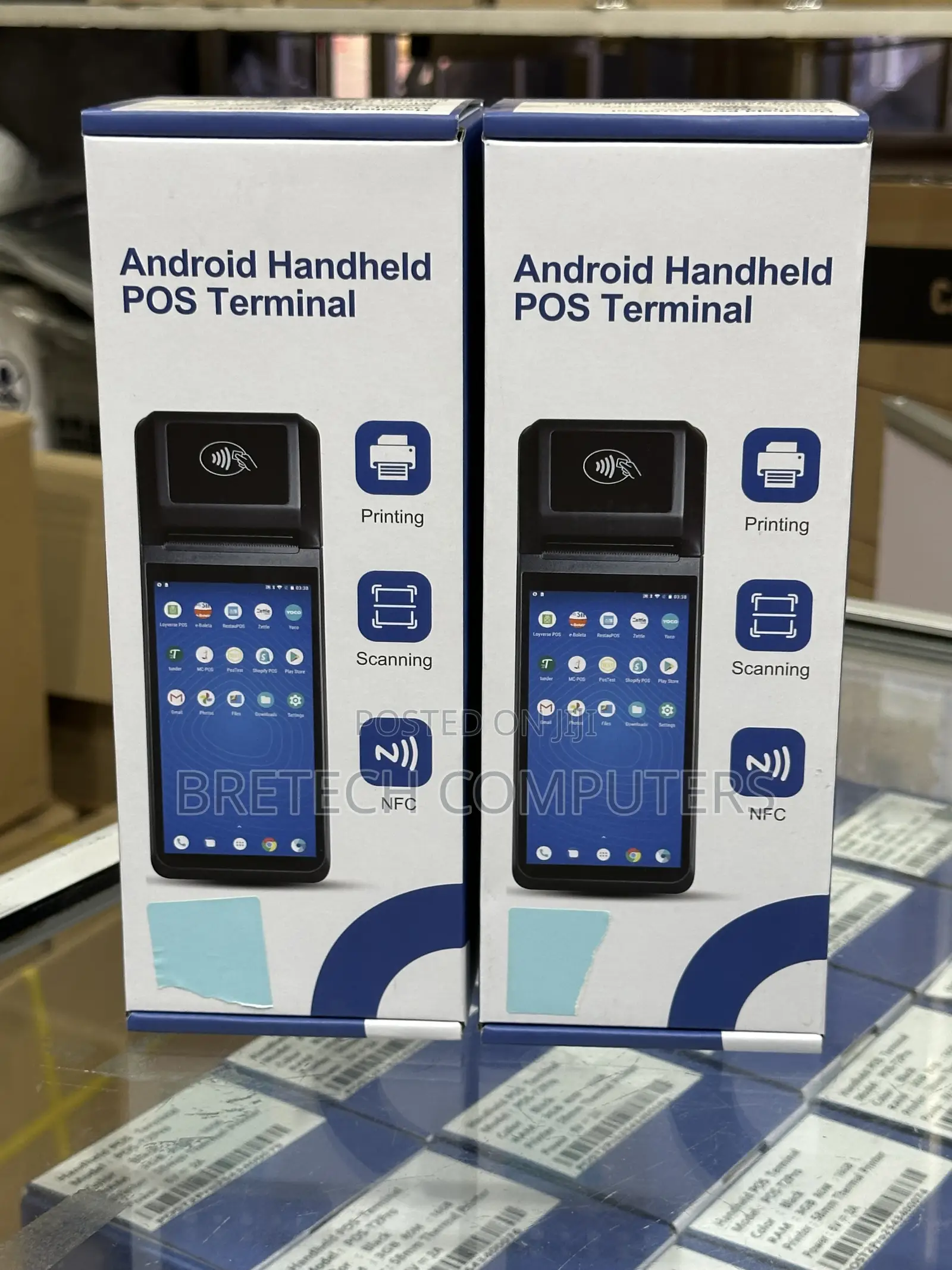 Android Handheld Pos Terminal (Printing,Scanning and Nfc)