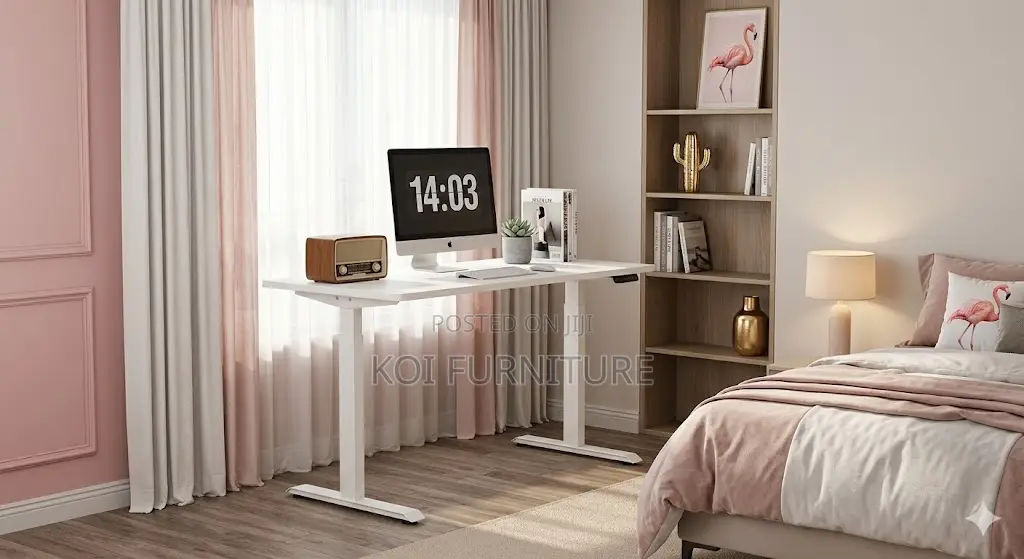 Office Desk; 1.2 Meter Modern Eelctric Adjustable Studio Gaming Desk