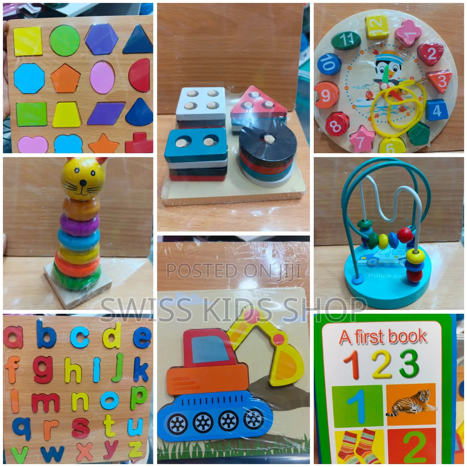 8 in 1 Montessori Educational Set