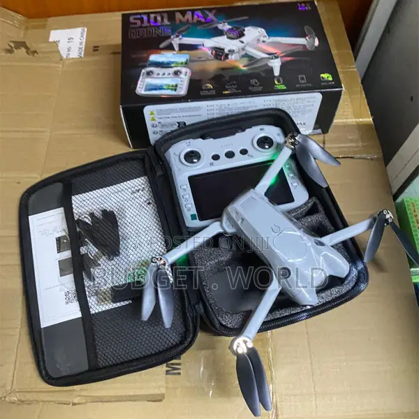 S101 Screen Controller Drone – Dual Lens Rc Quadcopter for Everyday Fu