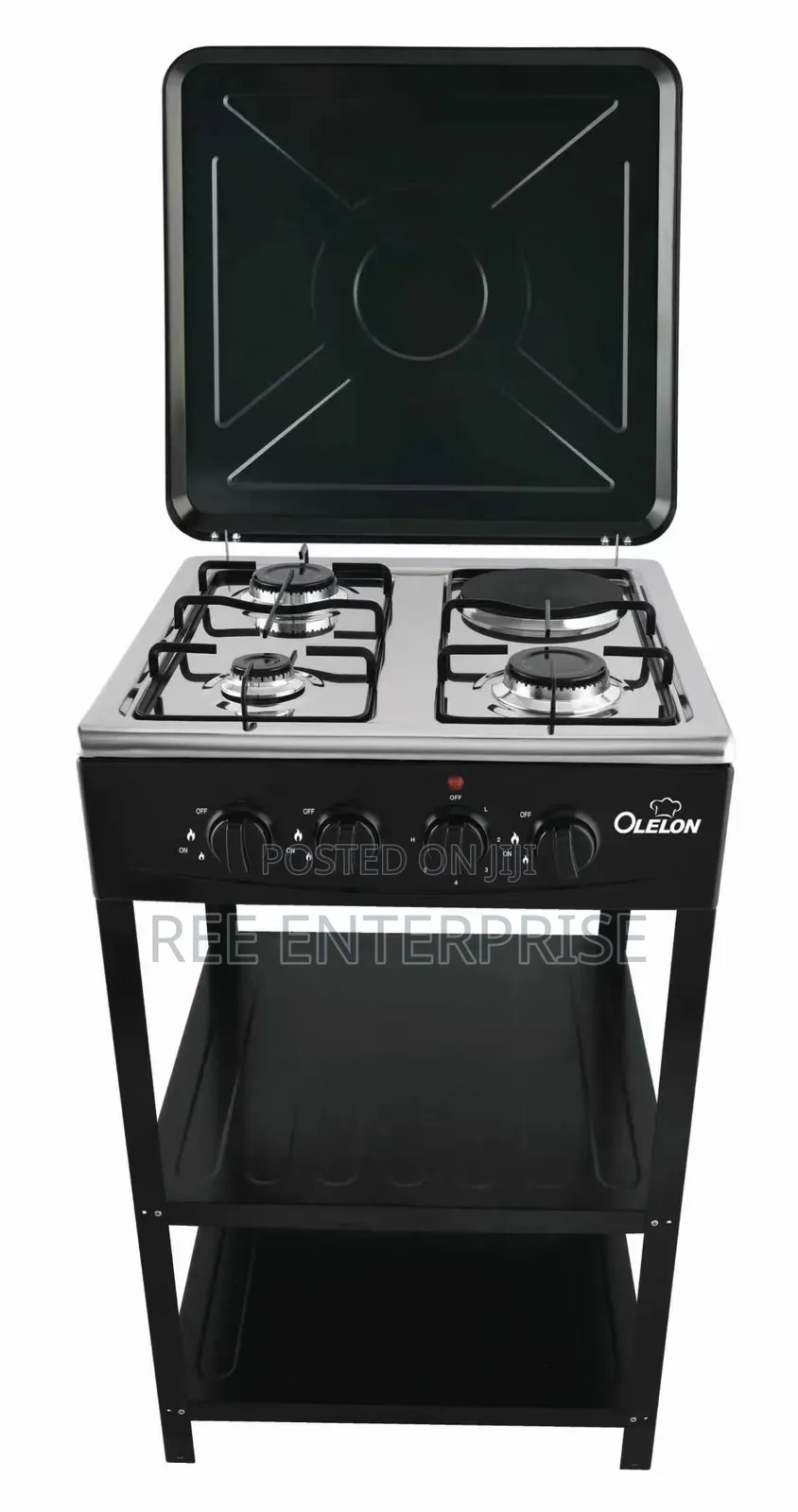 Full Standing Olelon Cooker With Shelves
