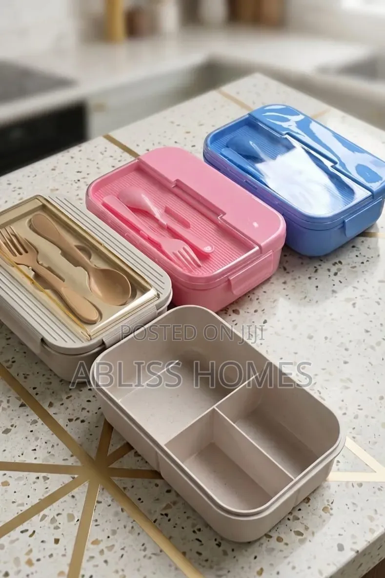 Lunch Box With Spoon