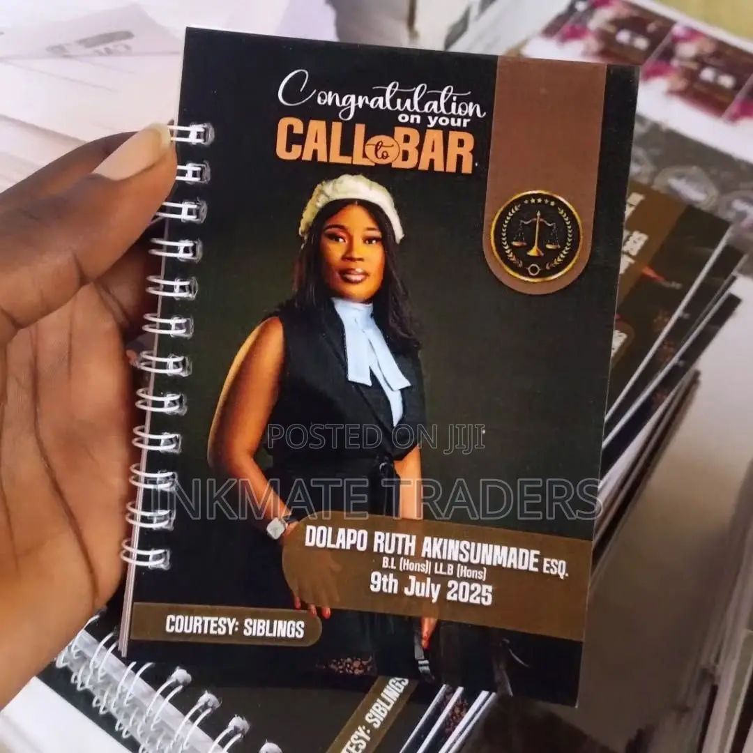Custom Spiral Notebook Production Available
