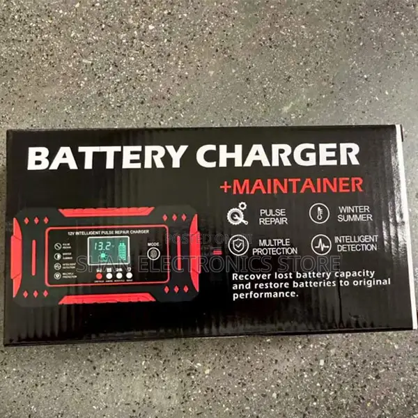 Car Battery Charger, 12v 6a Smart Battery Trickle Charger Automotive