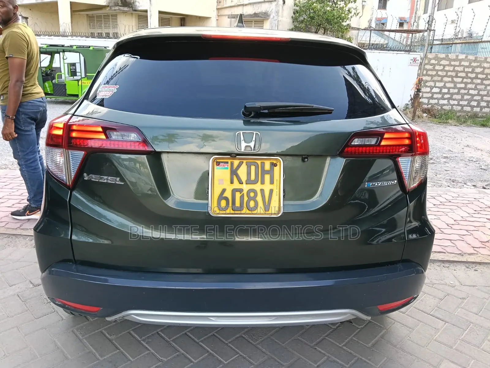 Honda Vezel 2015 Green
