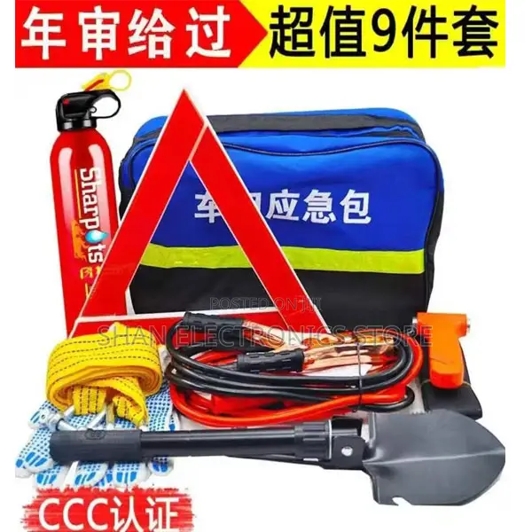 9pc Car Emergency Kit