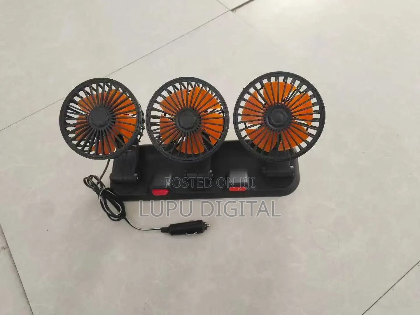 Triple Car Fan 888