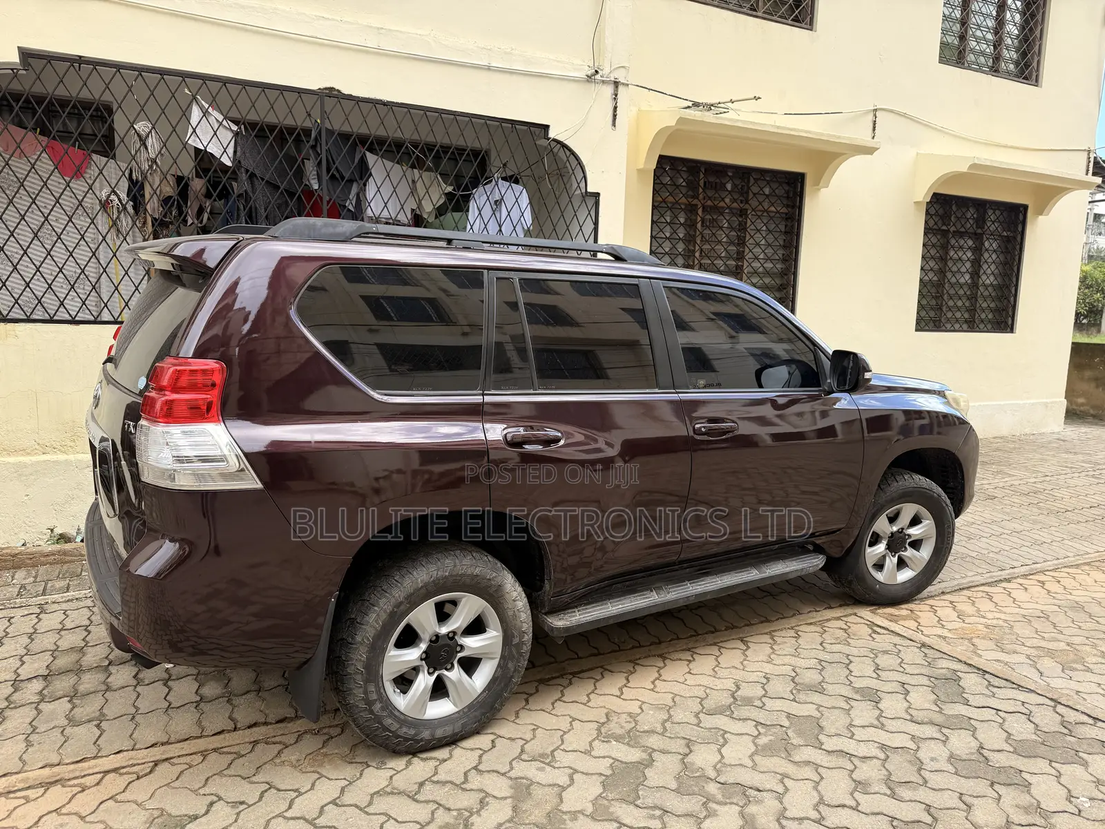 Toyota Land Cruiser Prado 2014 Maroon