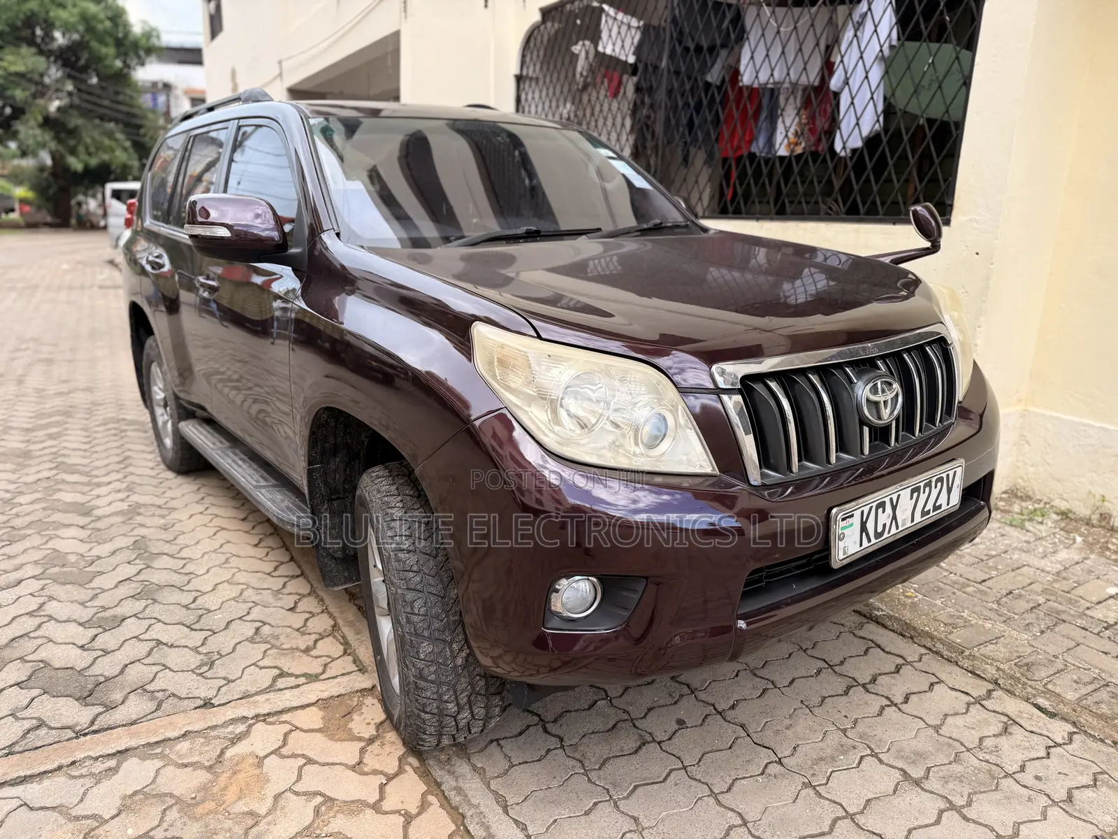 Toyota Land Cruiser Prado 2014 Maroon