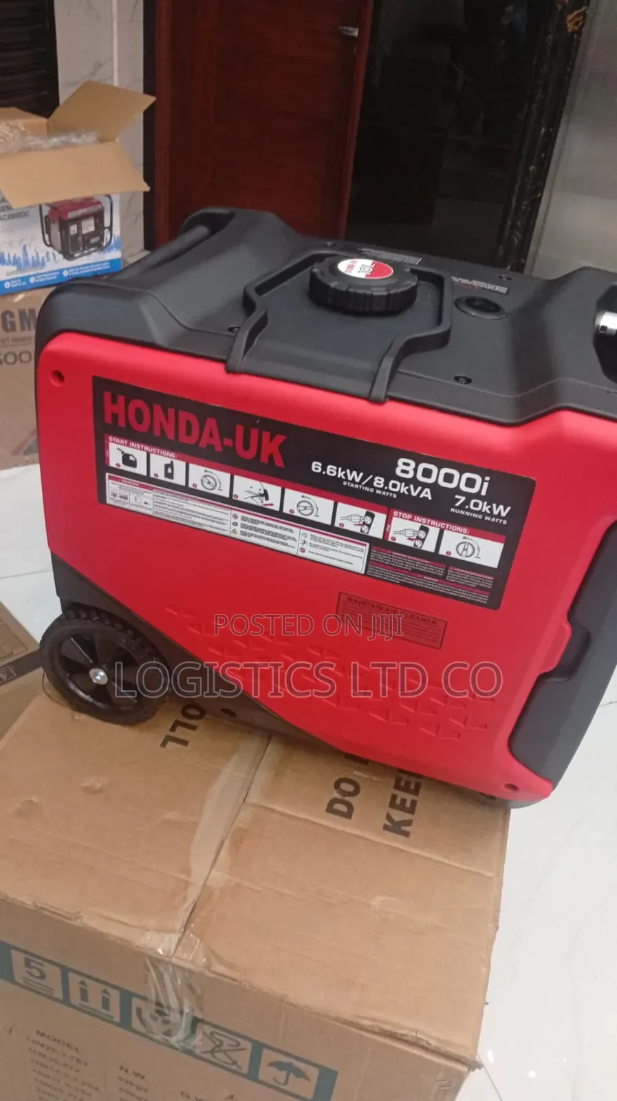 Honda-Uk 6.6kw - 8kva Silent Inverter Generator