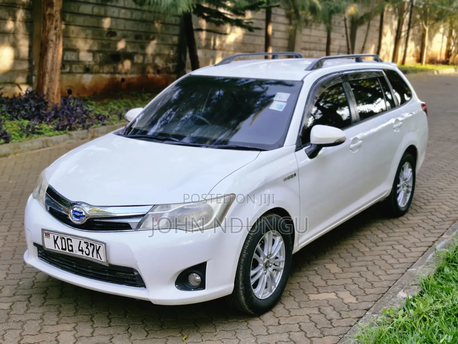 Toyota Corolla Fielder 2014 White
