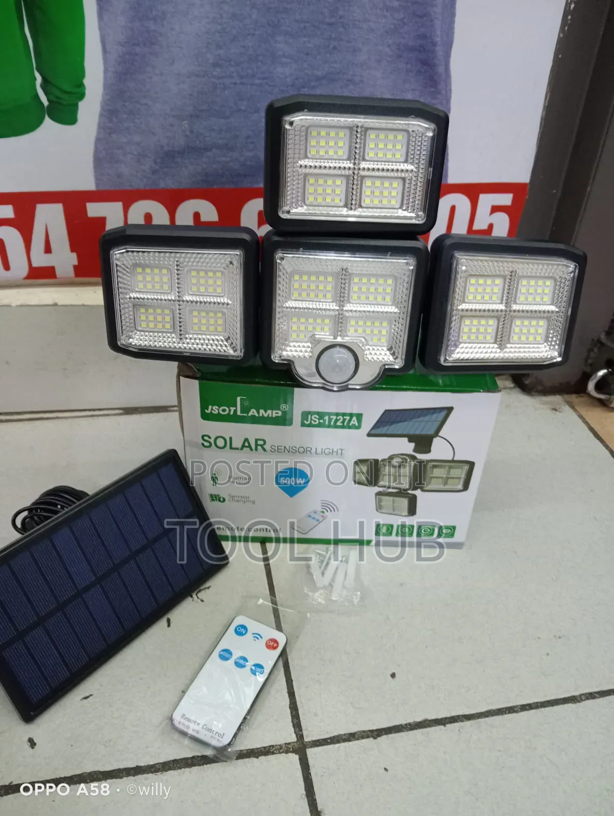 Solar Sensor Light 500w