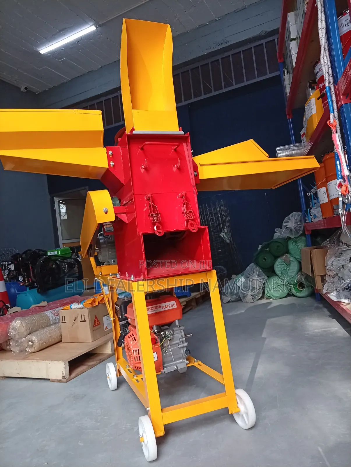 Milano Professional Animal Feed Chaff Cutter With High Output Capacity