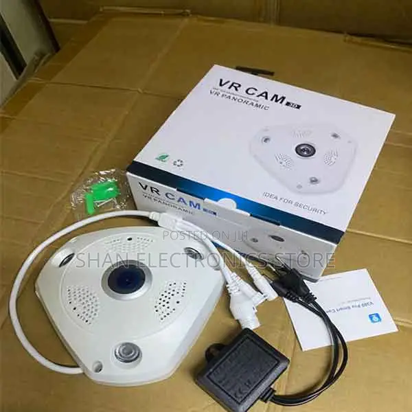 Fish-Eye Lens Wide Angle Night 360 Panoramic Wireless Ip Cam