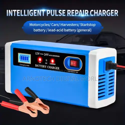 12v- 24v Fully Automatic Smart Battery Maintenance Charger