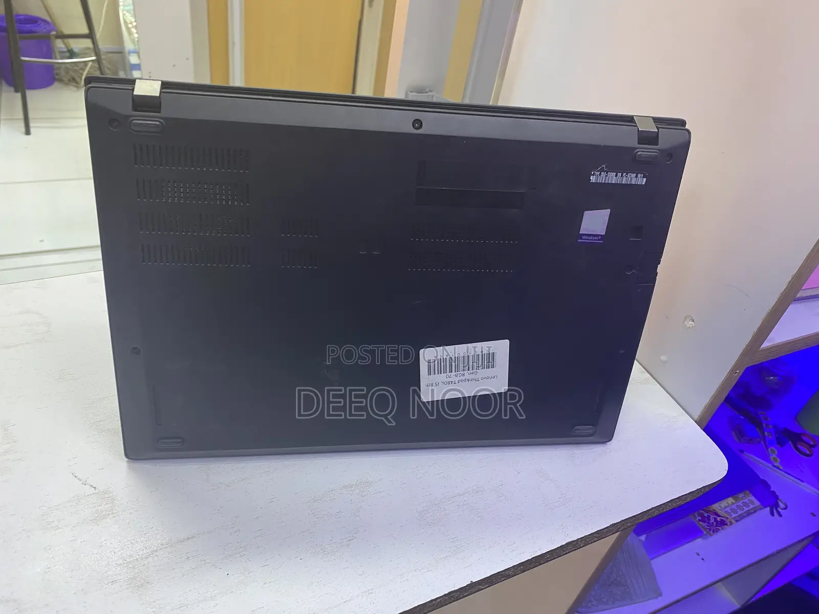 Laptop Lenovo ThinkPad T480s 8GB Intel Core i5 SSD 256GB