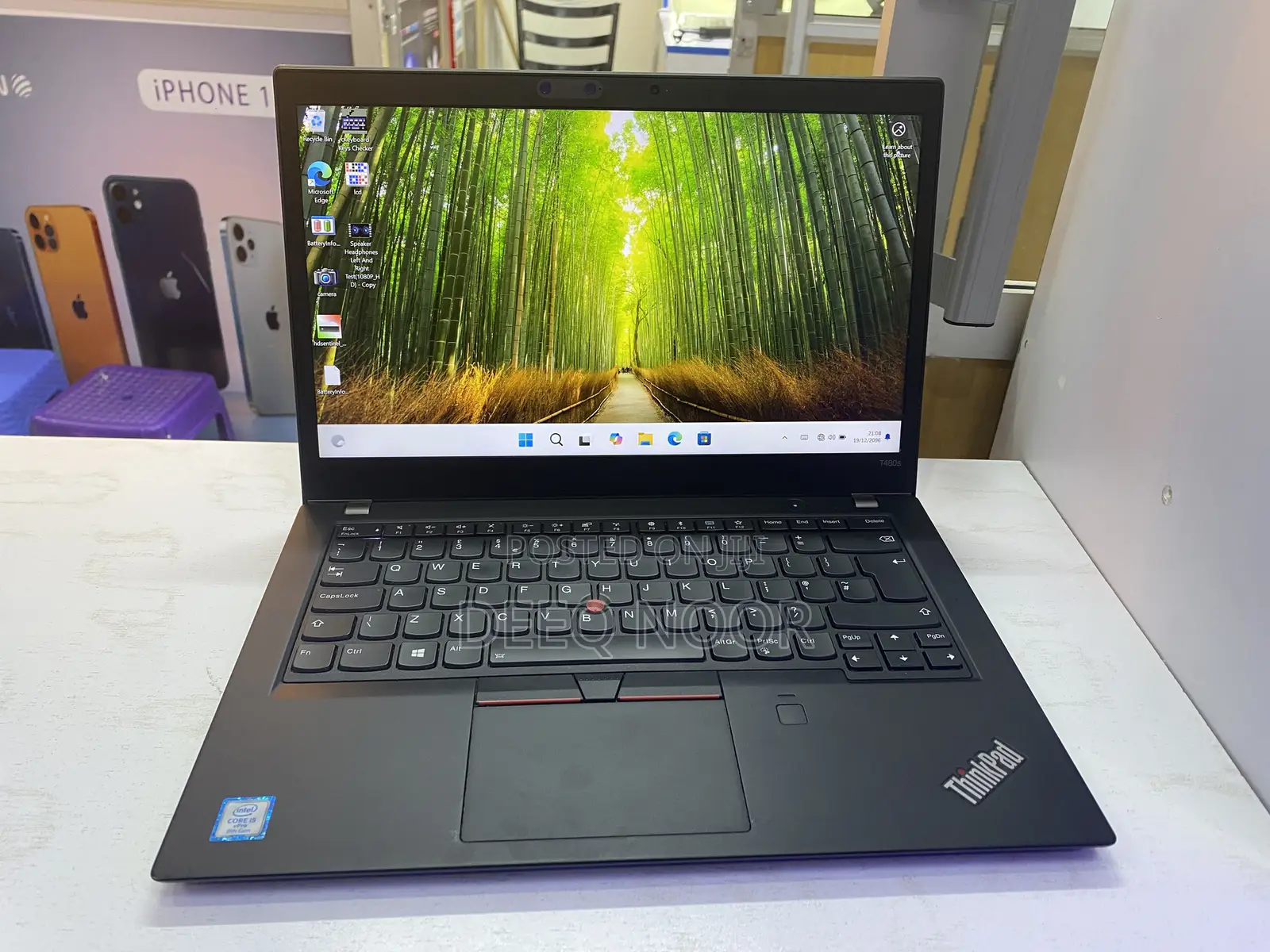 Laptop Lenovo ThinkPad T480s 8GB Intel Core i5 SSD 256GB