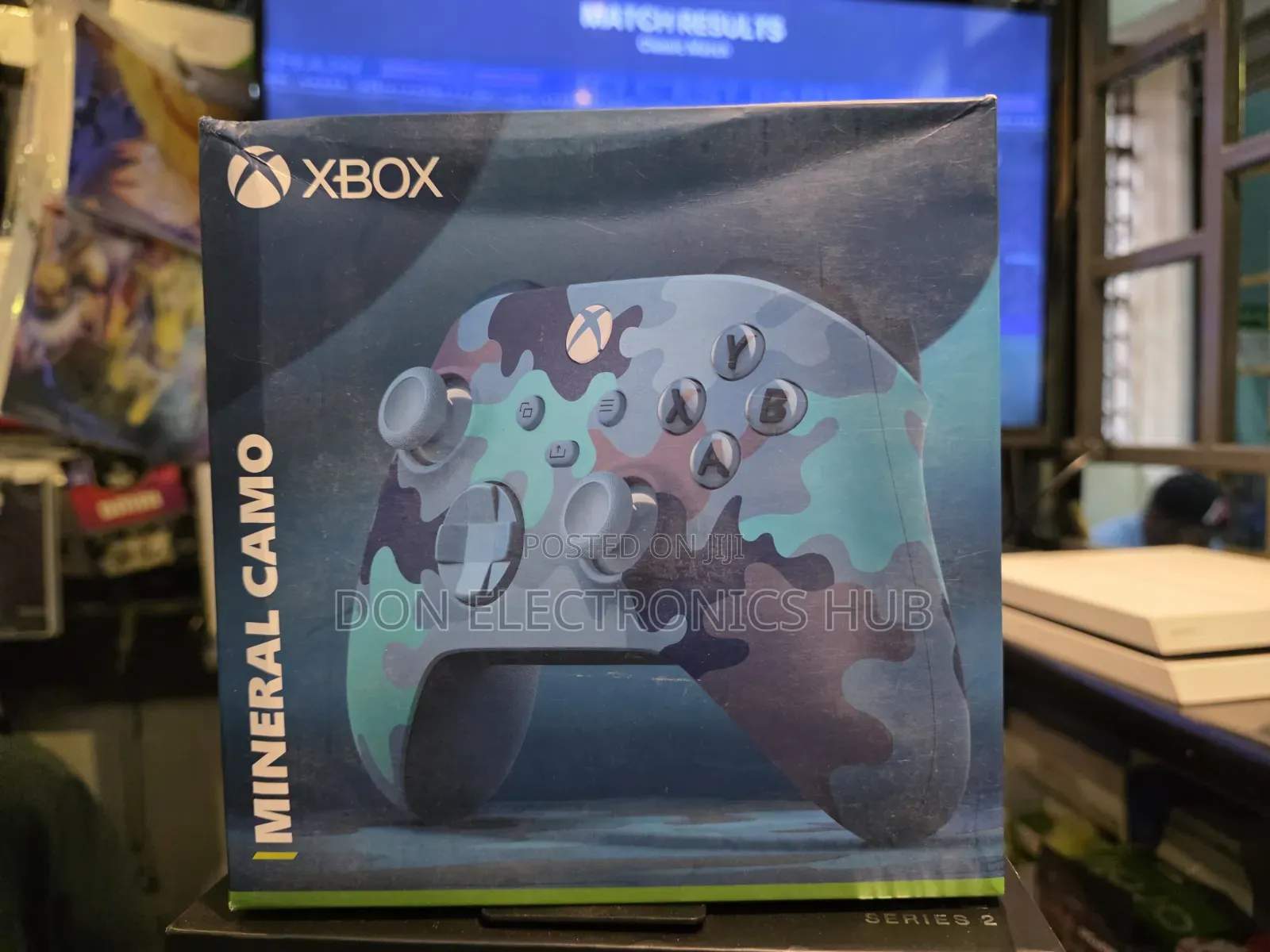 Xbox Series Mineral Camo Controllers