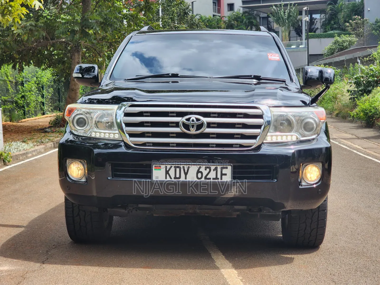 Toyota Land Cruiser 4.6 V8 ZX 2012 Black