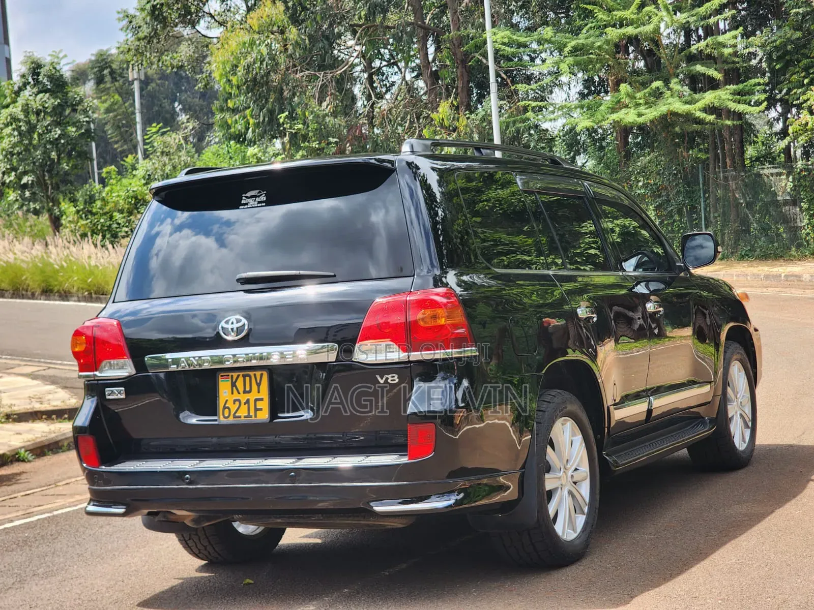 Toyota Land Cruiser 4.6 V8 ZX 2012 Black