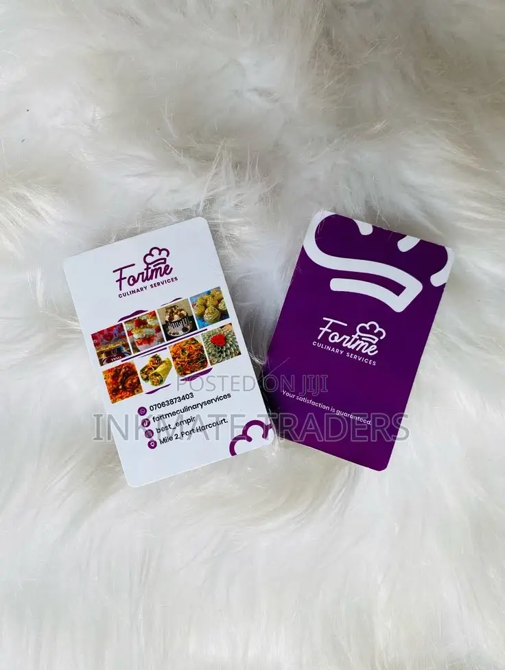 Branded Business Cards With Two Sides