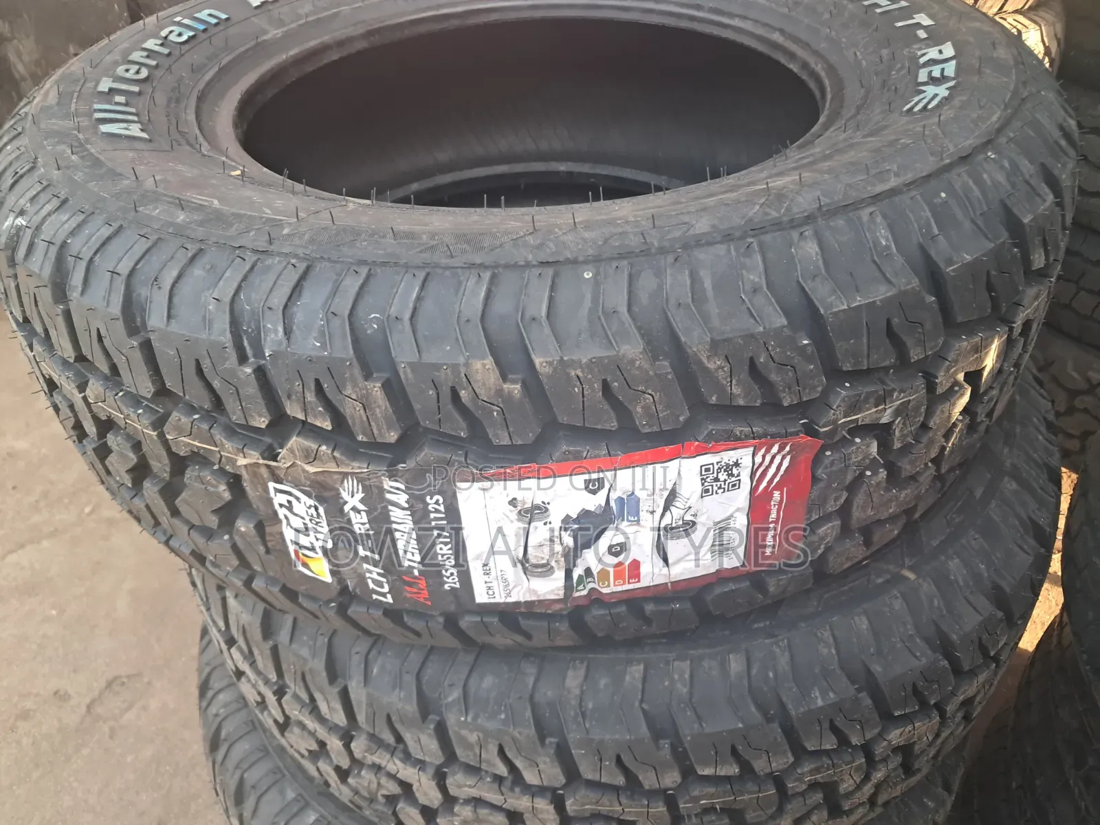 Tyres 265/65/17 All Terrains