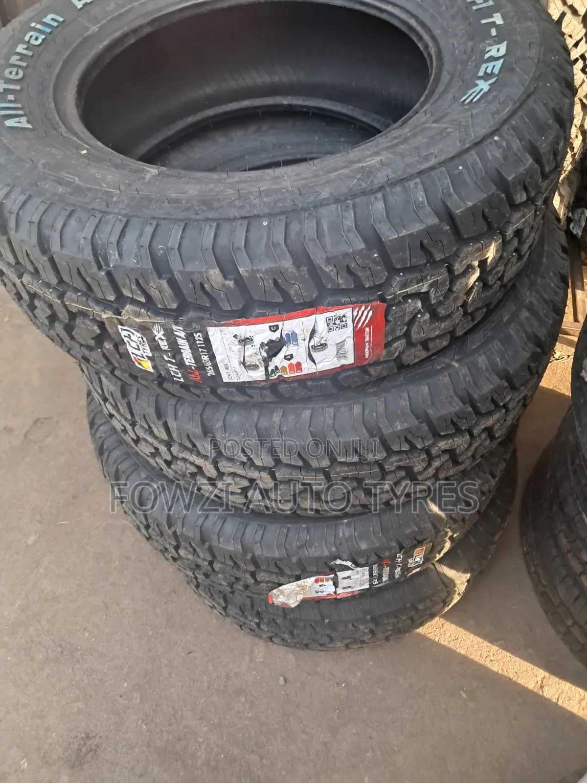Tyres 265/65/17 All Terrains