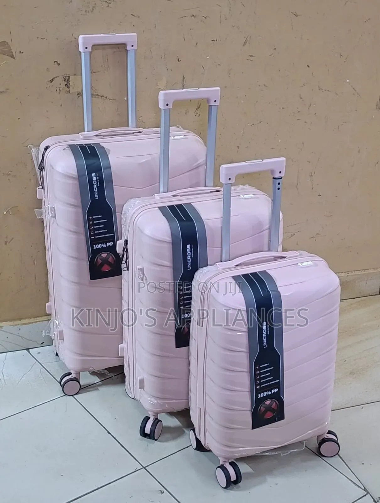 3 in 1 Unbreakable Pp Suitcase