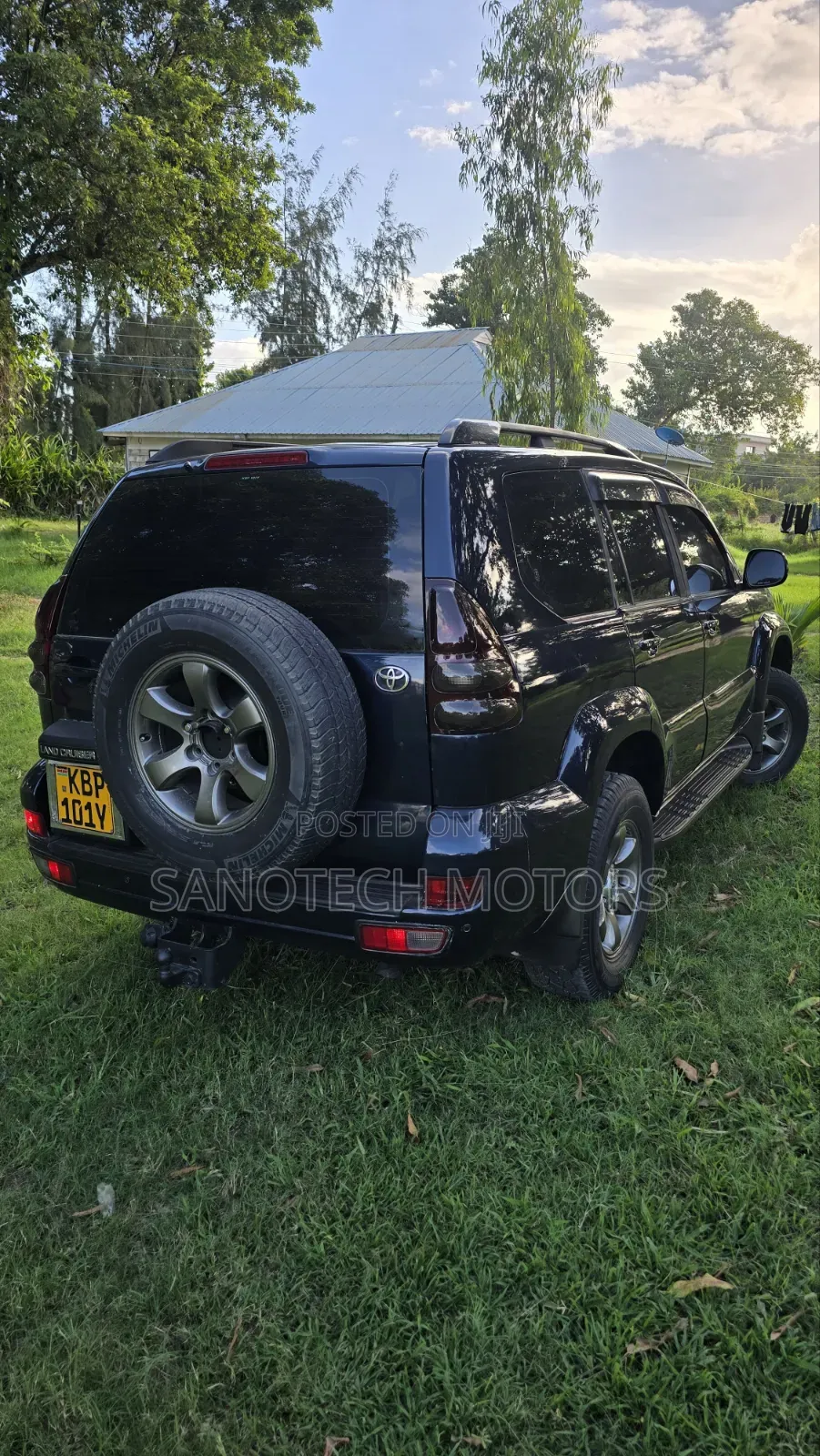 Toyota Land Cruiser Prado 2005 Blue