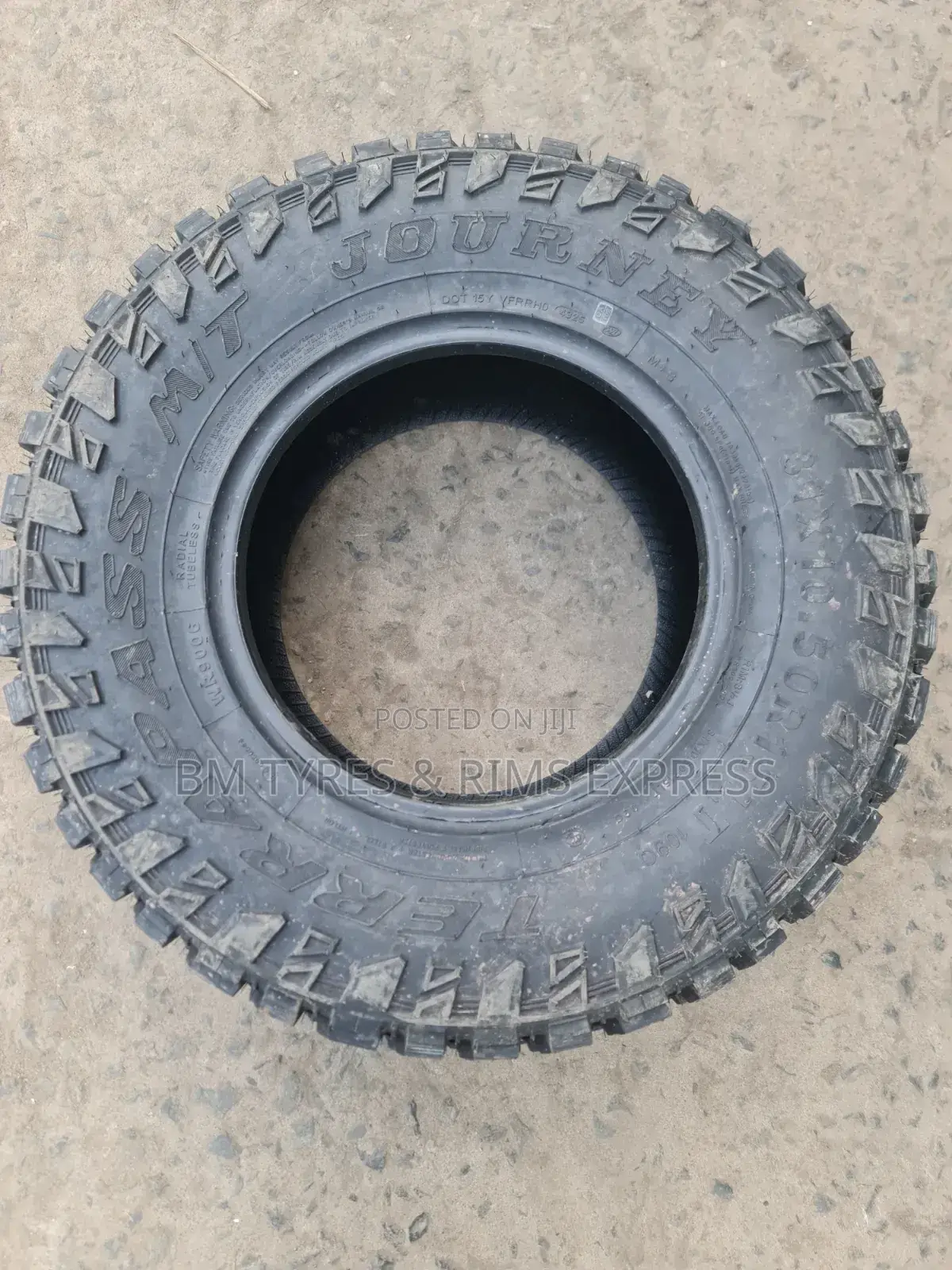 31x10.50r15 Journey Tires (Mud Terrein)