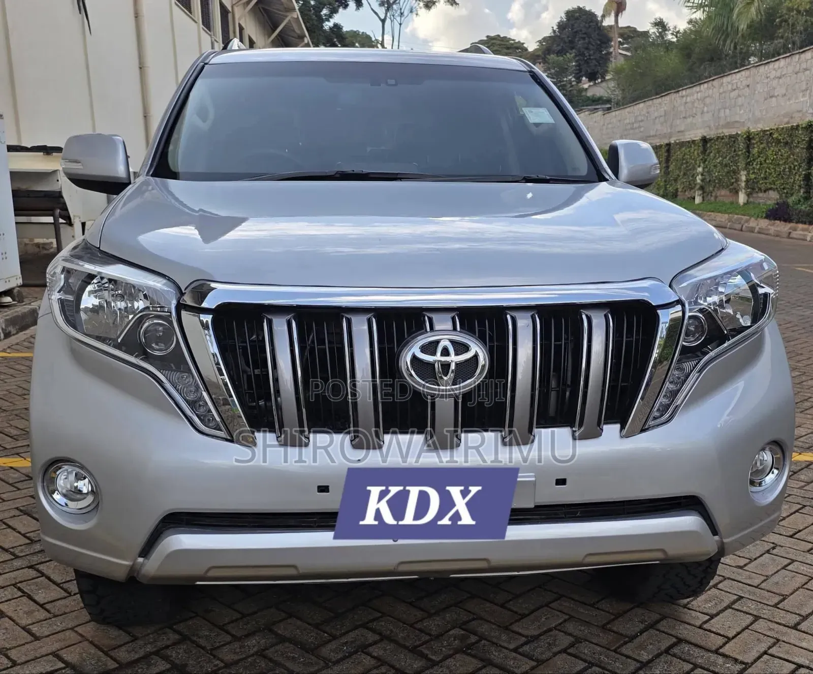 Toyota Land Cruiser Prado 2013 Silver