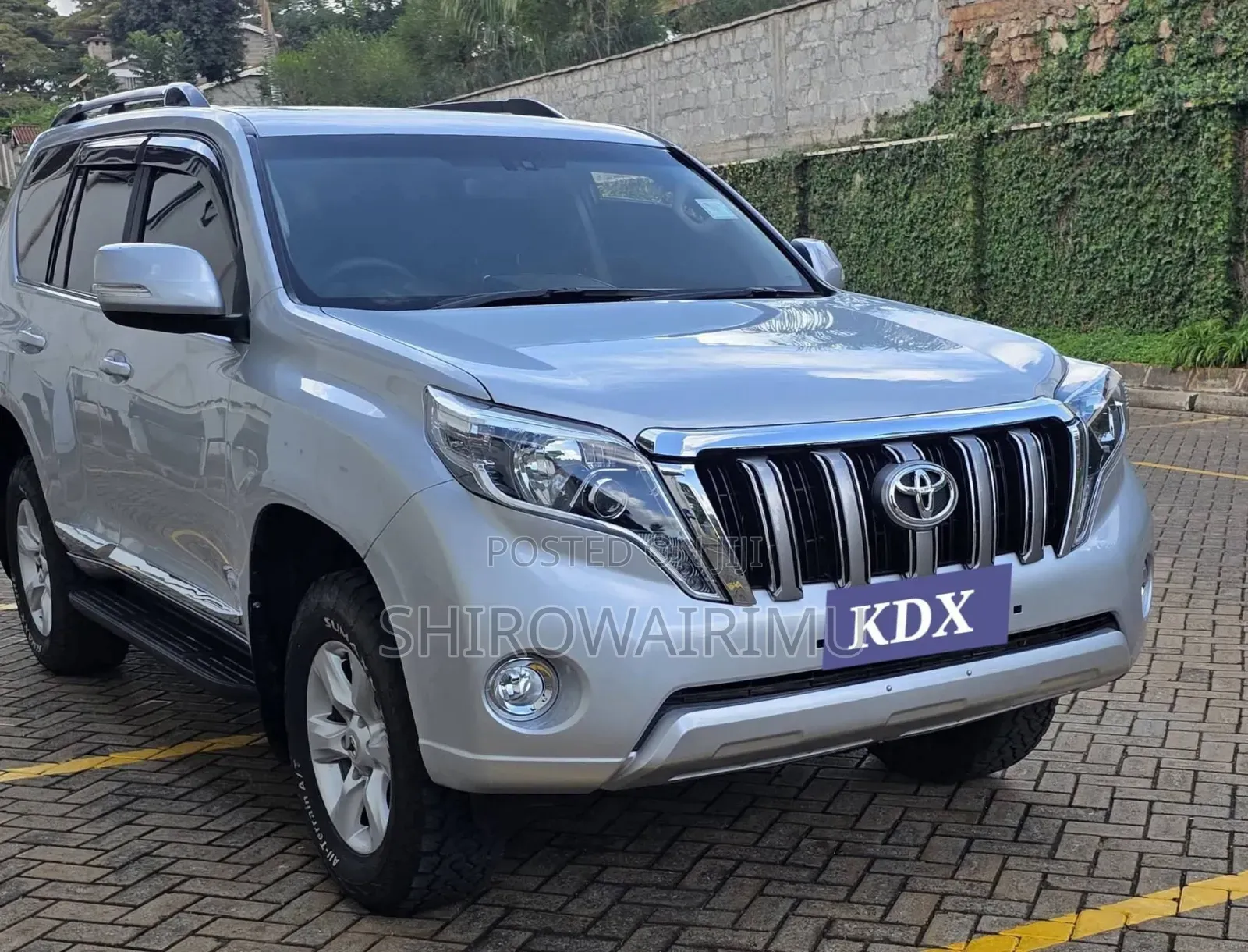 Toyota Land Cruiser Prado 2013 Silver