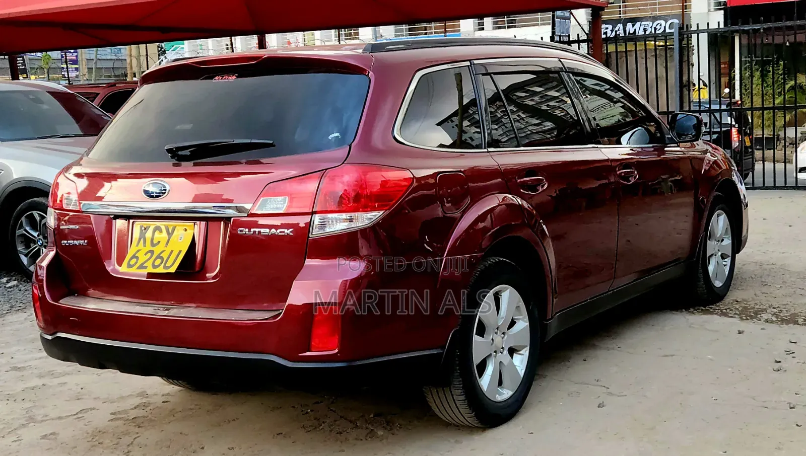 Subaru Outback 2012 Red