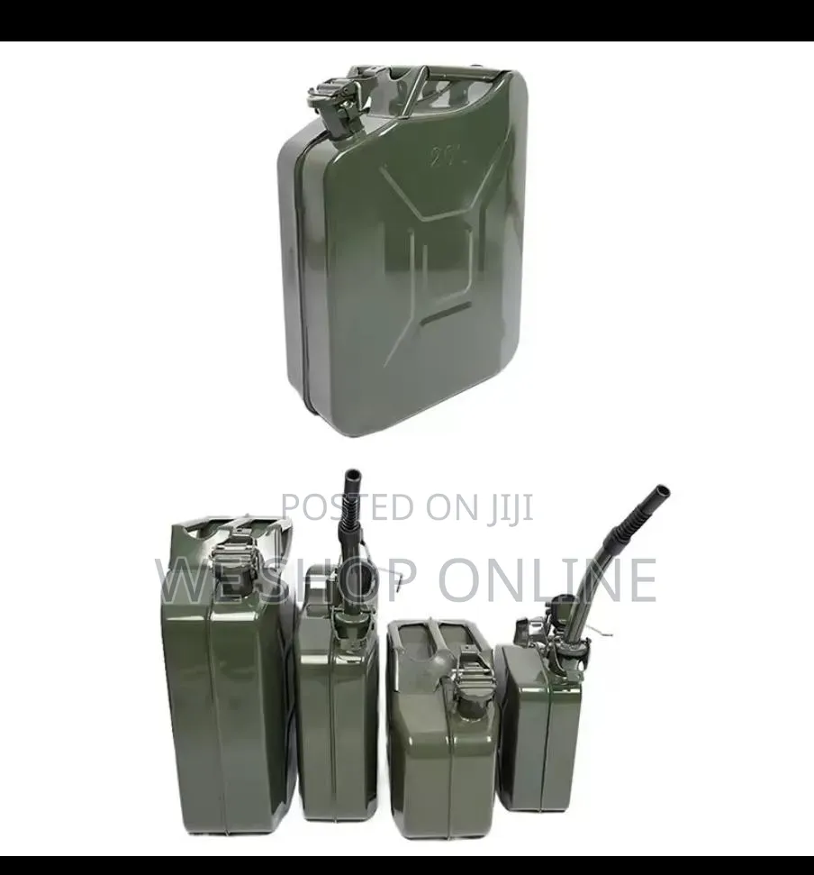 10ltr Heavy Duty Metallic Fuel Backup Jerrican