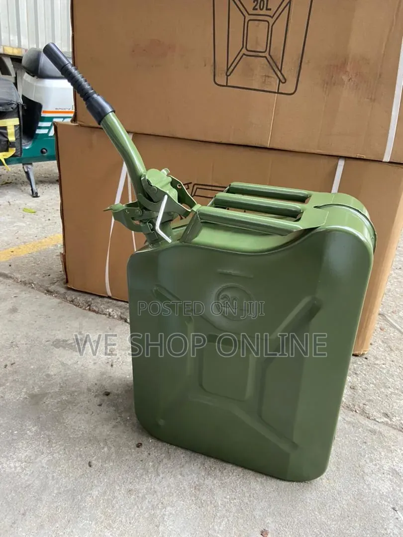 20ltr Heavy Duty Metallic Fuel Backup Jerican