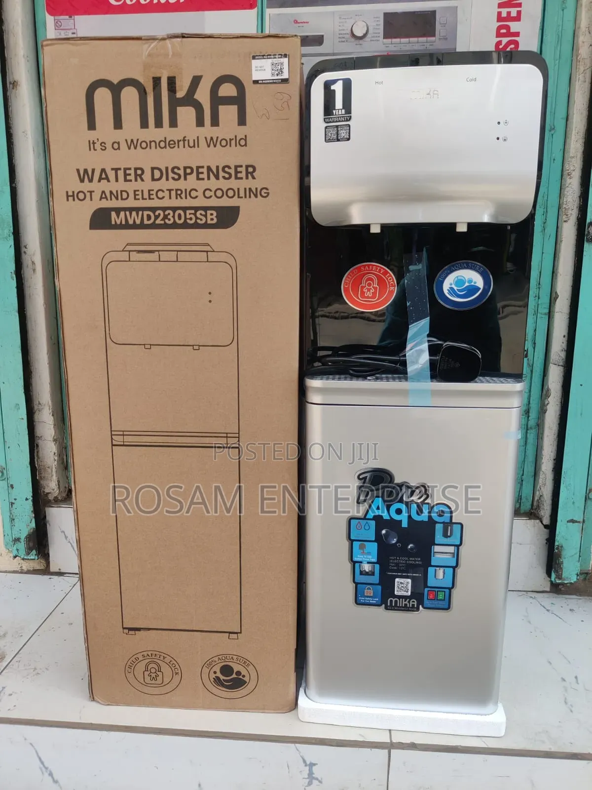 Mika Dispenser MWD 2305 Hot and Cold 2taps