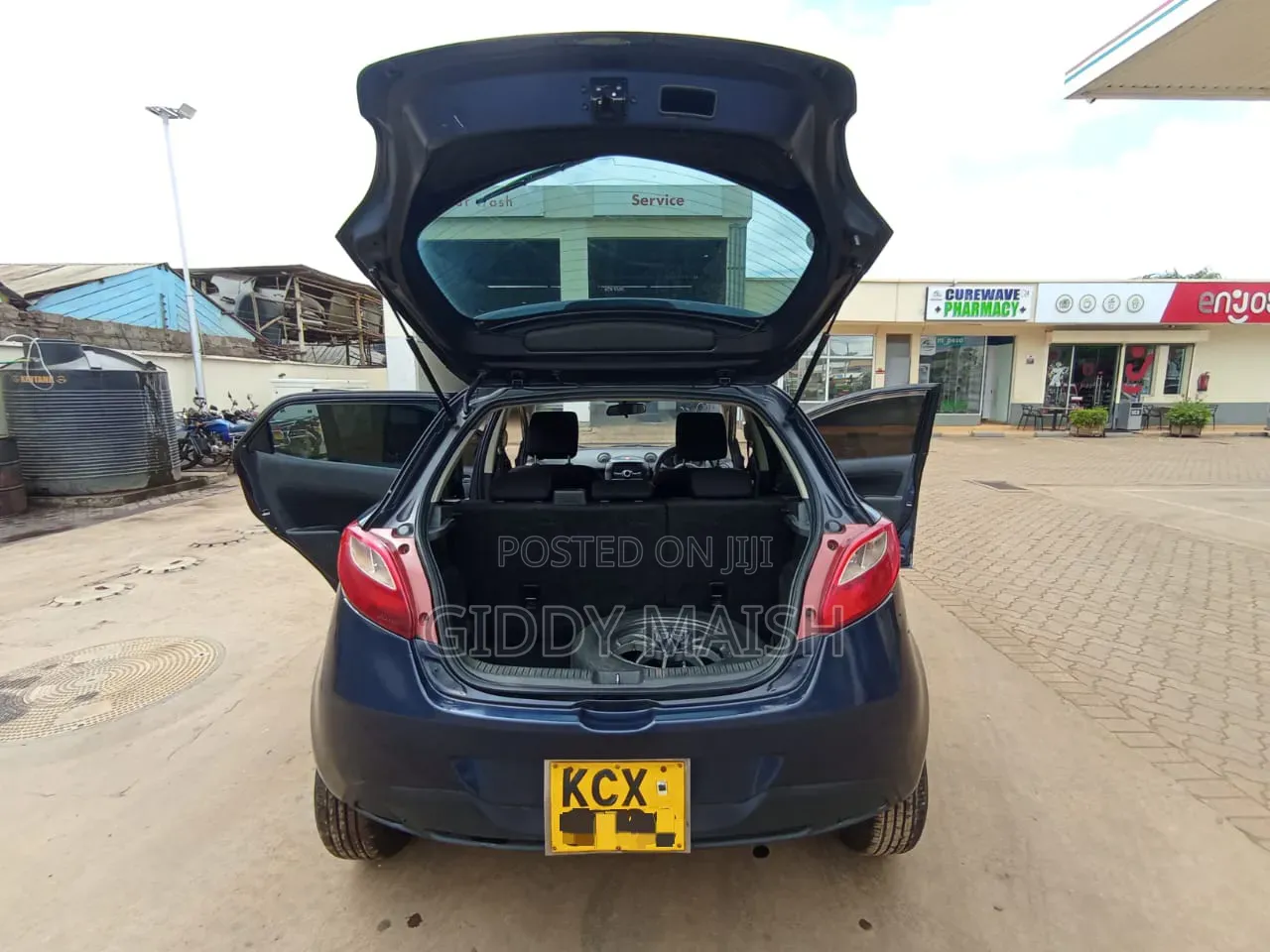 Mazda Demio 2012 Blue