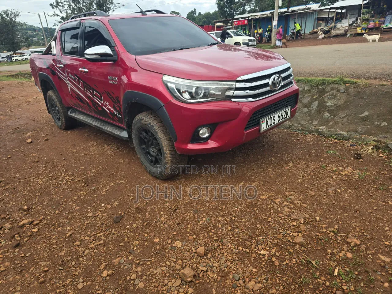 Toyota Hilux 2017 Red