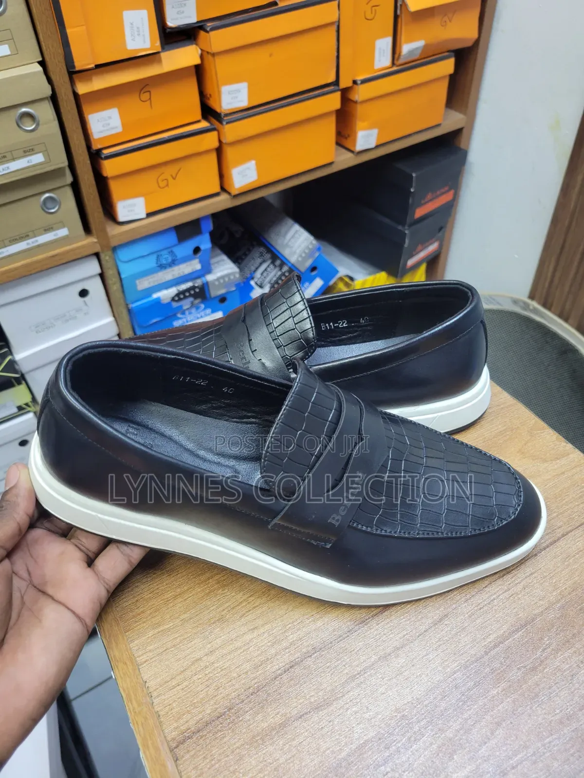 ★ Black White Sole Shoes | Premium Smart Casual Footwear ✓