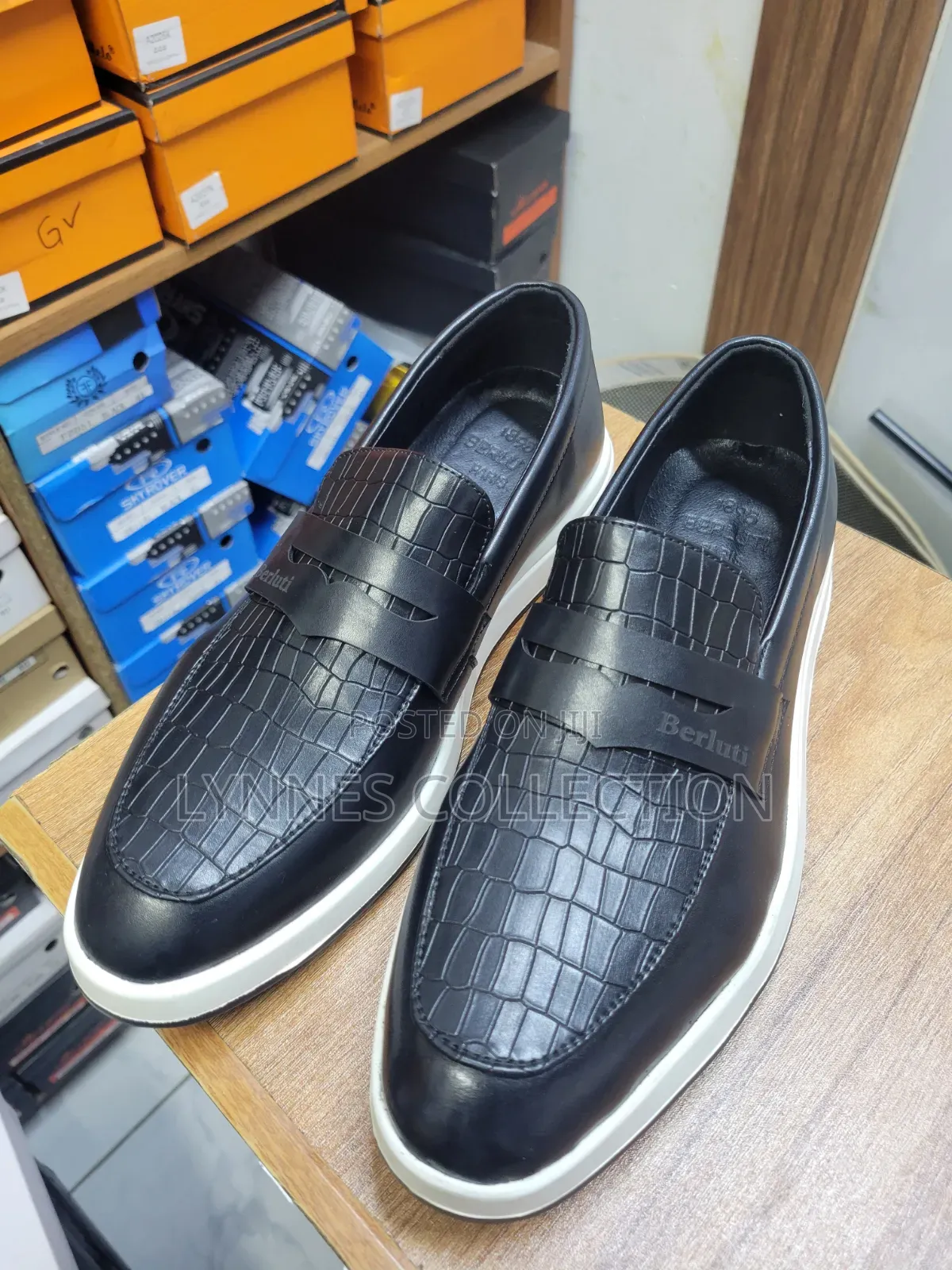 ★ Black White Sole Shoes | Premium Smart Casual Footwear ✓