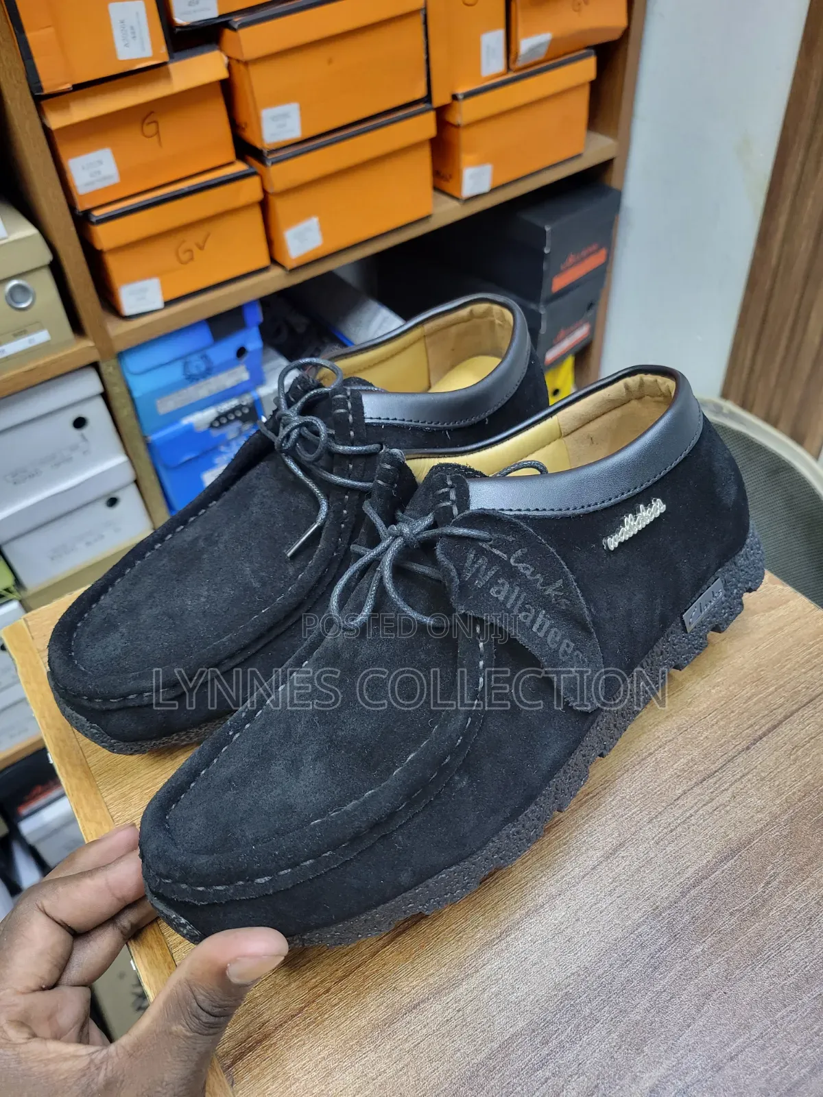 ★ Wallabees Black | Classic Suede Casual Shoes for Men ✓