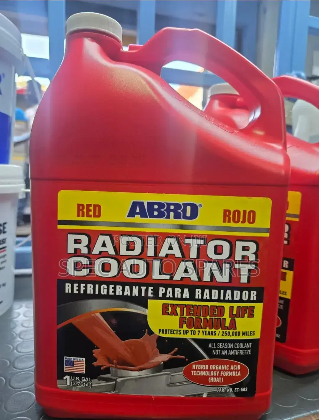 Original Radiator Coolant Abro Red in Colour 5 Litre