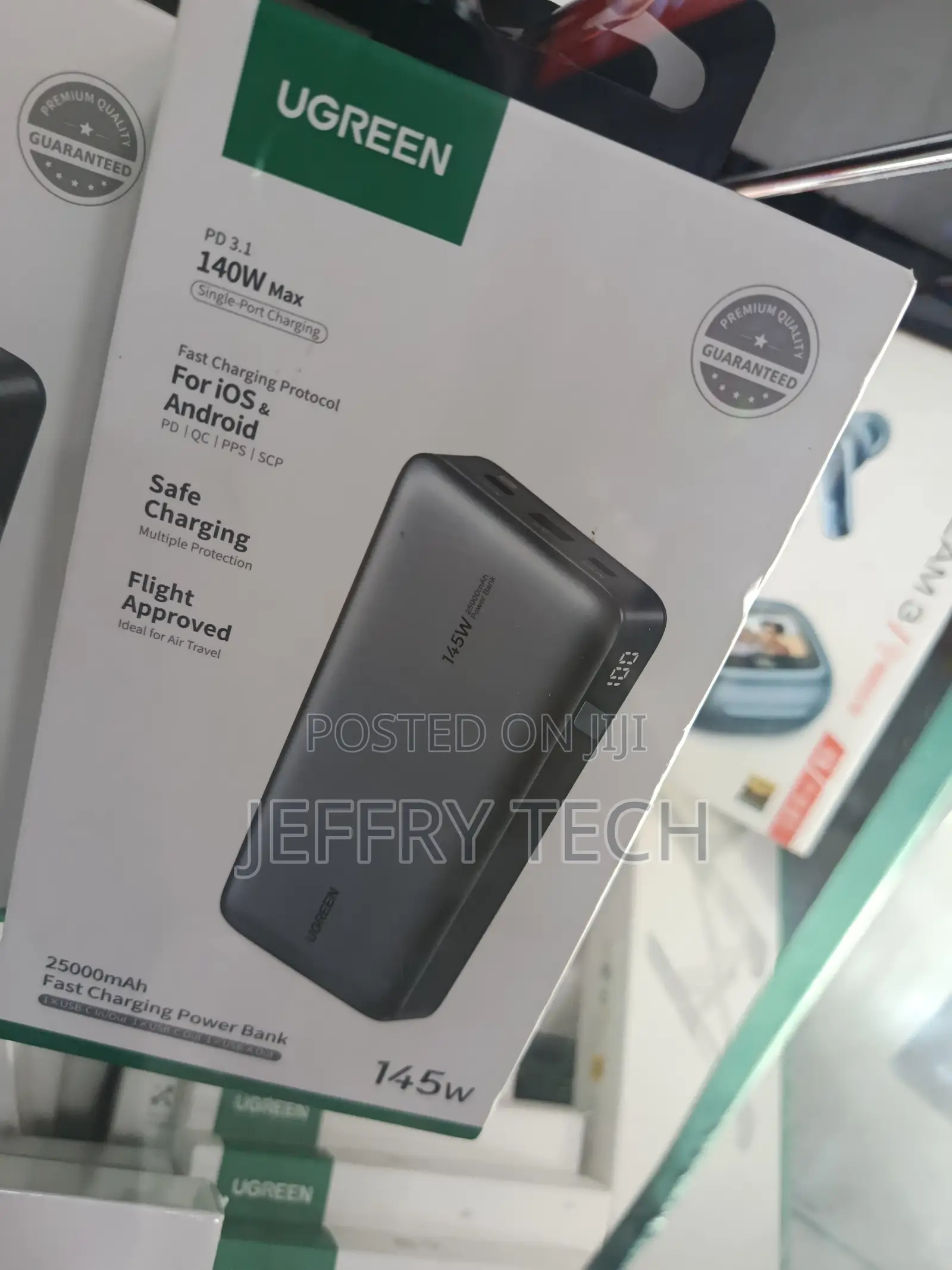 Ugreen 145w 25000mah Fast Charging Power Bank Portable Charger Sealed