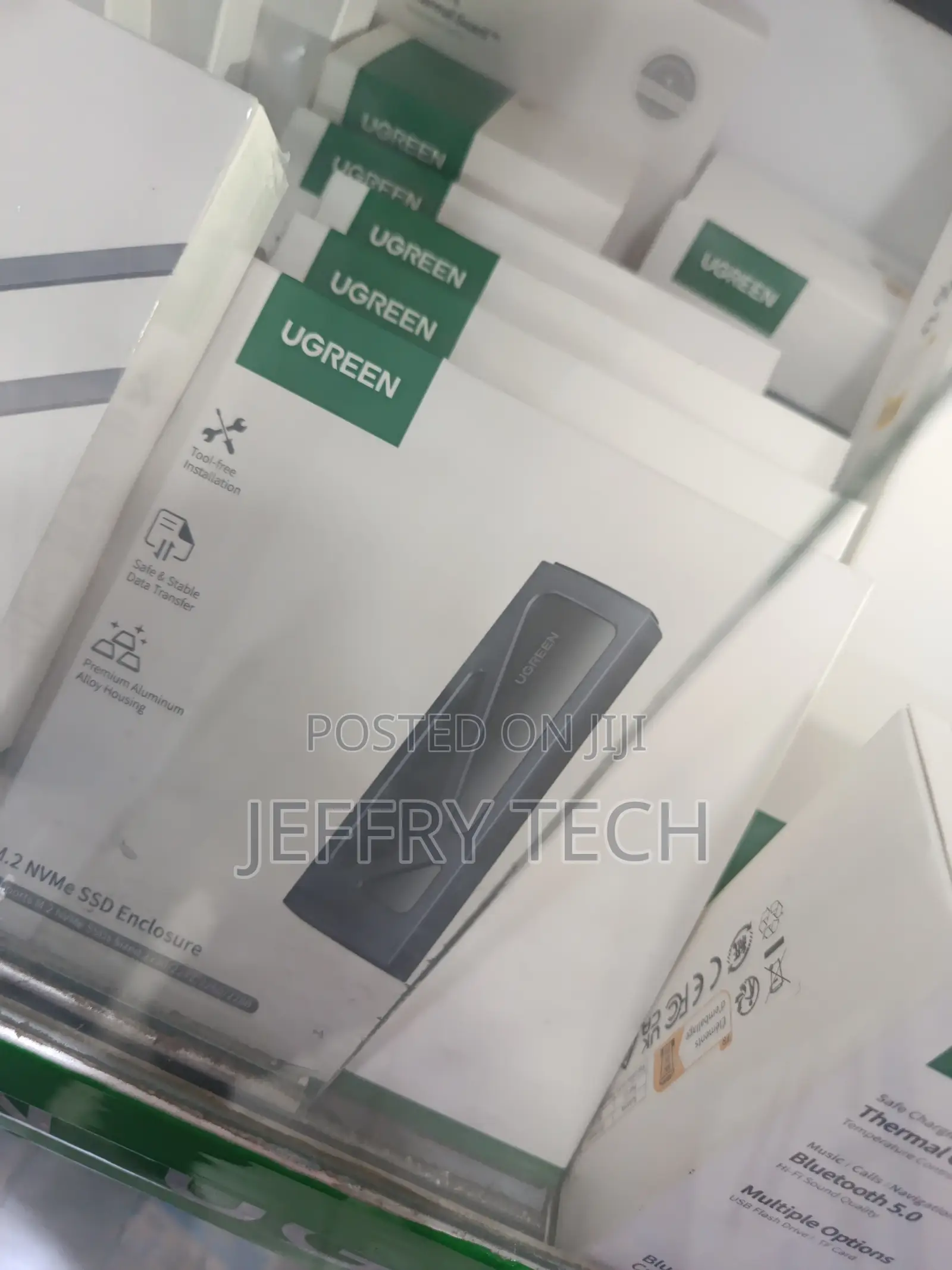 Ugreen 10gbps M.2 Nvme Enclosuressd Enclosure Aluminum M.2 Enclosure