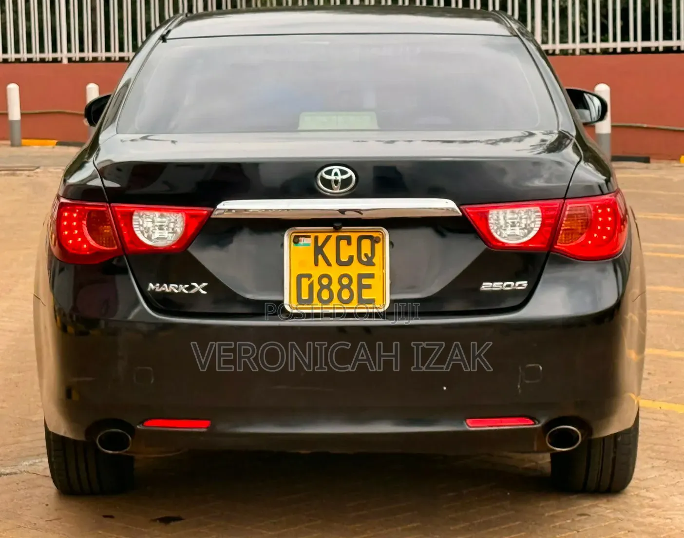 Toyota Mark X 2011 Black