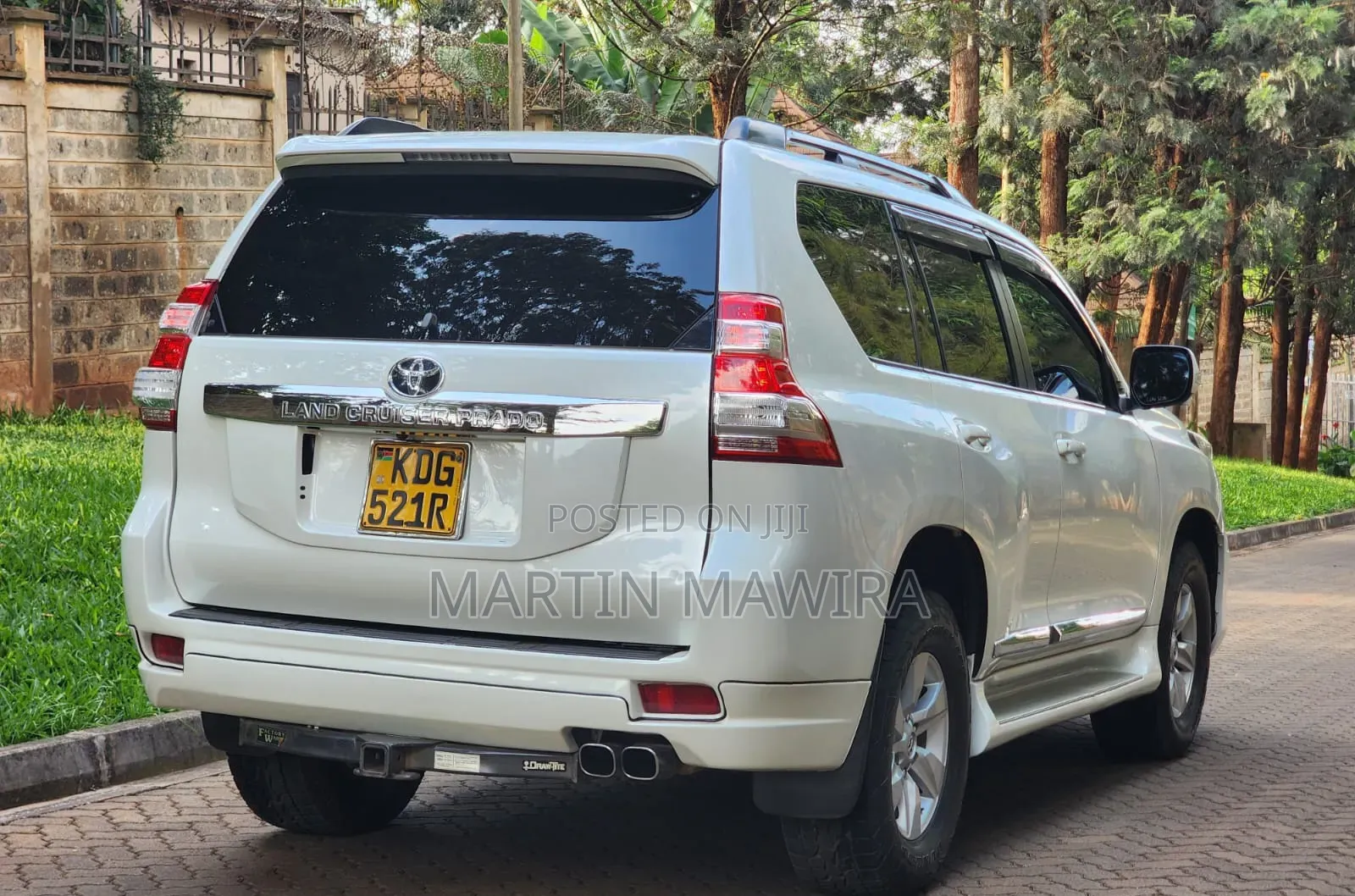 Toyota Land Cruiser Prado 2017 White