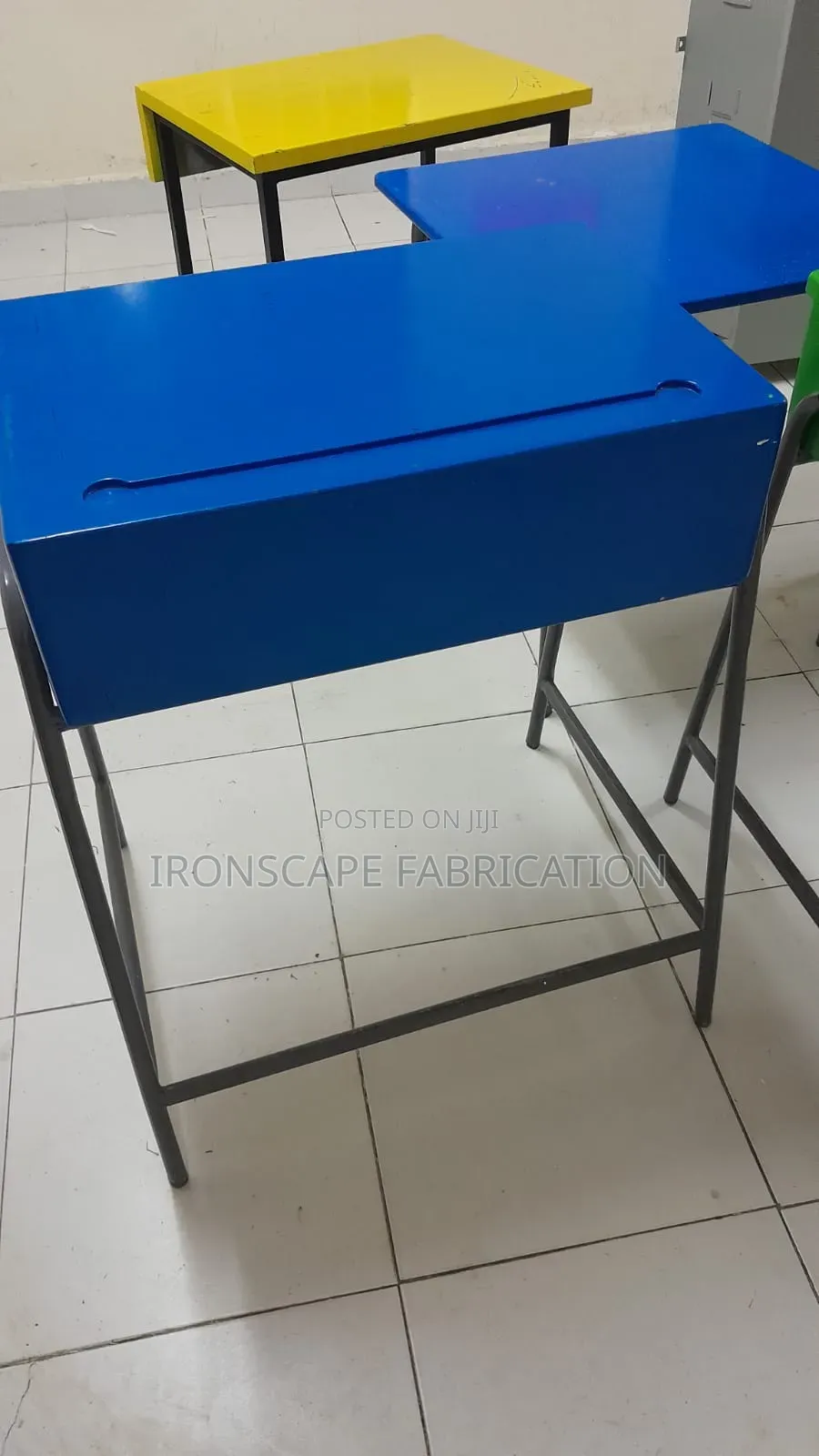 School Lockers and Chairs