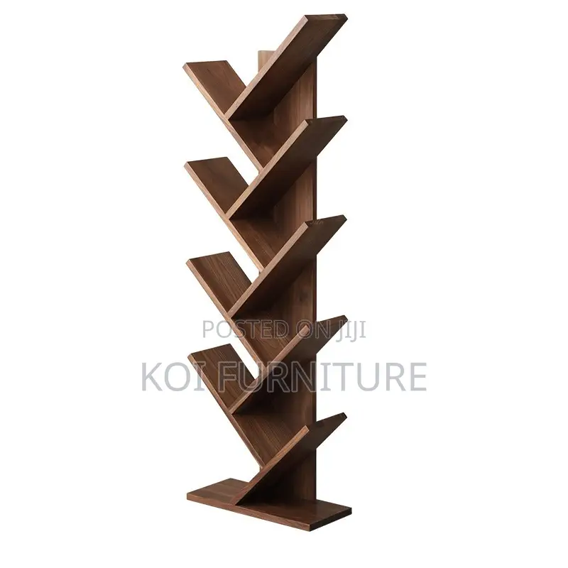 Storage Units; Wooden Five Tier Bookshevles